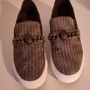 Kurt Geiger Laney Chelsea Embellished Slip On Sneakers 36.5 Size7